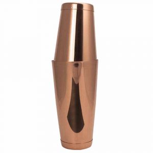 Premium 47 Ronin Tin-on-Tin Shaker in Elegant Copper Finish - Perfect for Crafting Delicious Cocktails at Home