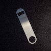 Premium flat brown bottle opener for effortless beer and soda cap removal - perfect addition to your barware collection
