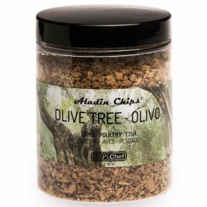 Exquisite ALADÍN Chips made from olive wood, 80g - A must-have for your kitchen collection. Buy online now!