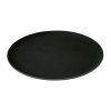 Stylish 28cm Black Fiberglass Tray - Durable and Elegant Serving Tray for Home or Events - Buy Online Now!