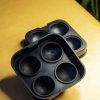 Premium Silicone Tray for 6 Gelo Balls - Durable, Non-Stick Mold for Perfect Ice Spheres - Ideal for Cocktails and Beverages