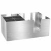 Stylish Stainless Steel Bar Caddy - Angelia Collection - Organize Your Bar in Style with this Inox Caddy - Perfect Addition to Your Home Bar Setup