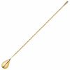 Premium 40cm Gold Bar Spoon Droplet by 47 Ronin - Elegant and Functional Tool for Cocktails - Shop Online Now!