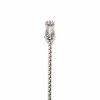Stainless Steel 33cm Pineapple Barspoon for Mixing Cocktails - Premium Quality Bar Tool for Home Bartenders - Buy Online Now!
