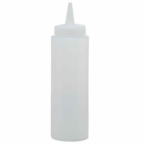 Premium 236ml Transparent Plastic Biberão, Ideal for Feeding, Durable and Easy to Clean, Buy Now!