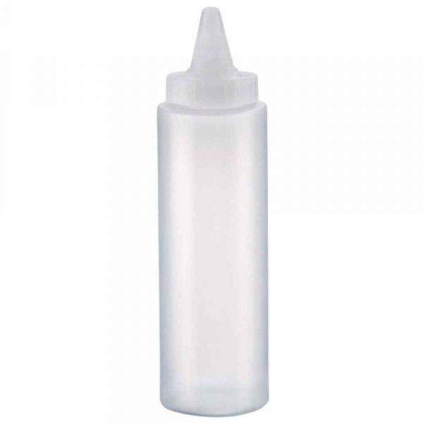 Premium 350ml Transparent Plastic Water Bottle - Leakproof design, perfect for on-the-go hydration. Ideal for sports, gym, and travel.
