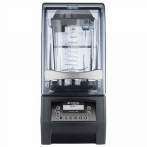 Powerful 3HP 1500W Blender Vitamix The Quiet One, ideal for blending smoothies, soups, and more efficiently and quietly.