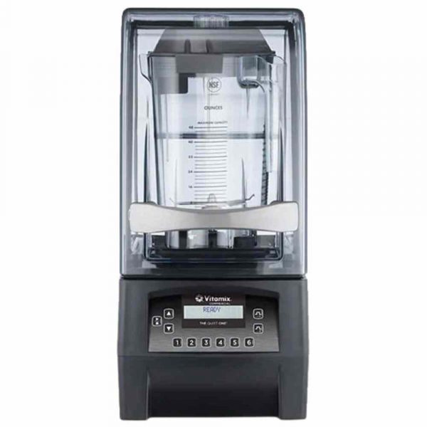 Powerful 3HP 1500W Blender Vitamix The Quiet One, ideal for blending smoothies, soups, and more efficiently and quietly.