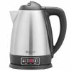 Premium Stainless Steel Electric Kettle 1.8L 1800W with Thermometer - Fast Boiling High-Quality Appliance for Home Use