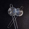 Sleek Silver Fine Mesh Strainer for Precision Filtering - Perfect Kitchen Tool for Straining, Sifting, and Draining Liquids
