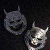 Handcrafted Silver Japanese Yokai Strainer 1 - Unique kitchen tool for authentic Japanese cuisine - Buy online now!