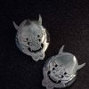 Silver Japanese Yokai Strainer 2 - Stylish and functional kitchen accessory for authentic Japanese cooking experiences