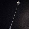 Trident bar spoon - elegantly designed stainless steel cocktail stirrer for mixing drinks, ideal for home bartending. Buy now!