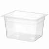 Premium GN 1/2 9.5L PP Container for Commercial Use - Durable and Reliable Storage Solution for Food Service Industry
