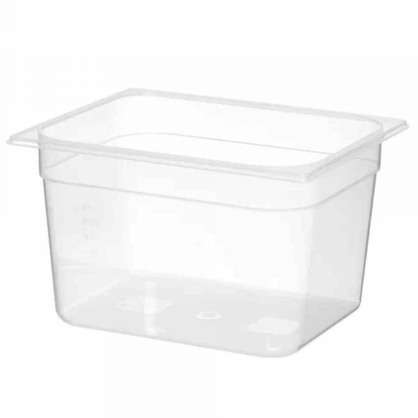 Premium GN 1/2 9.5L PP Container for Commercial Use - Durable and Reliable Storage Solution for Food Service Industry