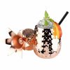 Premium 45.5CL Copper Pineapple Cup with Straw - Stylish and Sustainable Drinkware for Summer Vibes
