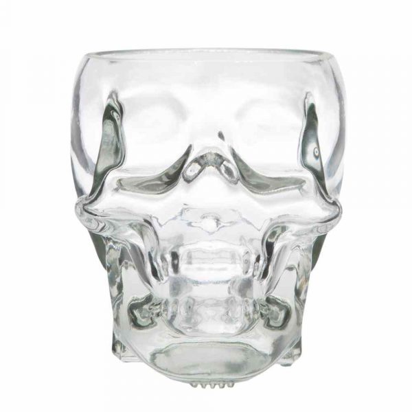 Stunning Skull Design Cocktail Glass 30cl - Elevate Your Drinking Experience with this Unique and Stylish Glassware