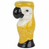 Colorful Parrot Ceramic Tiki Cup 75cl - Exotic Drinkware for Cocktails and Beverages - Handcrafted Tropical Design