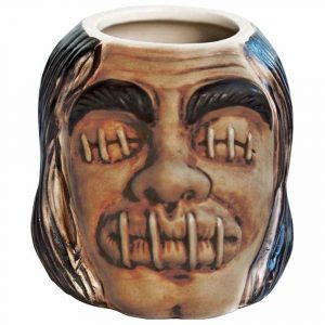 COPO TIKI SHRINK HEAD 50.5CL - Exotic Tiki-themed glassware, 50.5cl capacity, perfect for tropical cocktails and beverages.