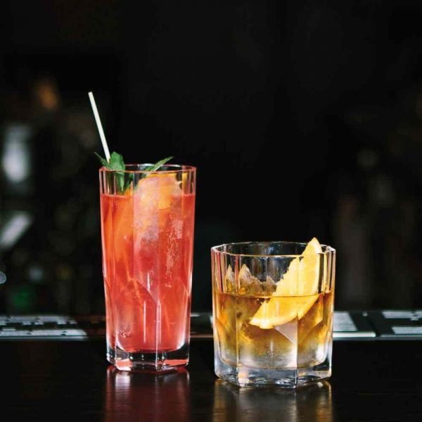Set of 4 elegant Nachtmann Aspen Cocktail Highball Glasses, 30.9cl each, perfect for stylish entertaining and serving beverages.