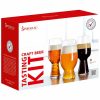 Authentis Beer Set of 3 Premium Spiegelau Cups for Craft Beer Enthusiasts - Stylish and Durable Glassware for Beer Connoisseurs