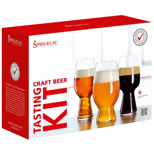 Authentis Beer Set of 3 Premium Spiegelau Cups for Craft Beer Enthusiasts - Stylish and Durable Glassware for Beer Connoisseurs
