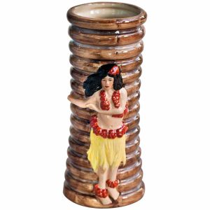 Add a touch of tropical charm with the COPOS TIKI HULA GIRL 32CL glass - perfect for your favorite drinks!