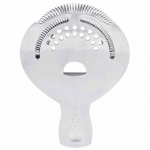 Premium Stainless Steel Deluxe Bar Strainer without Prongs for Professional Bartending - Buy Online