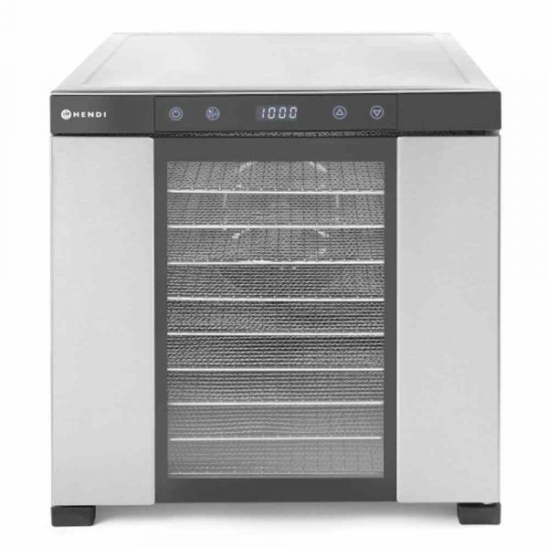 Professional 10-Tray Stainless Steel Dehydrator by HENDI - Efficient and reliable food dehydration for home or commercial use