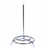 Stylish and spacious chrome receipt holder for organized and clutter-free spaces - perfect for offices and businesses.