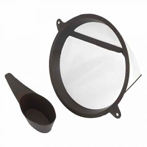 Premium Filter with Spoon for Coffee Maker - Effortlessly brew rich, flavorful coffee at home with this convenient accessory.