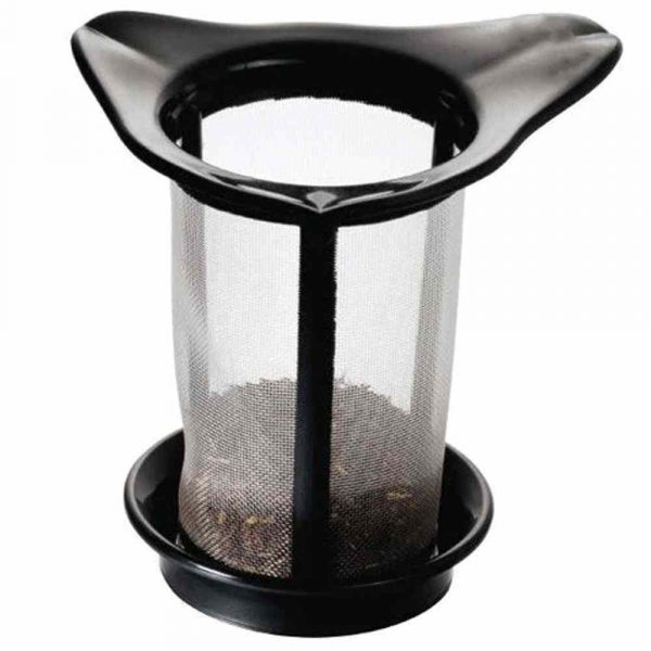 Stainless Steel Filter with Infusion Lid - Enhance Your Tea and Coffee Experience with This Stylish Brewing Accessory