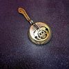 Exquisite antique brass scorpion filter for stylish home decor, handcrafted with precision.