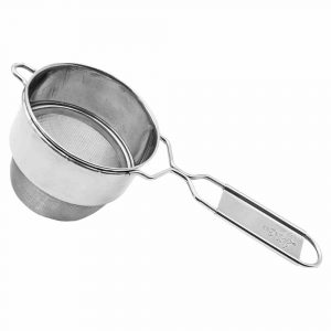 Durable Fine Mesh Round Strainer for Precise Filtering - Ideal for Home Cooking and Baking - Buy Online Now!