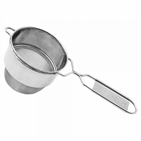 Durable Fine Mesh Round Strainer for Precise Filtering - Ideal for Home Cooking and Baking - Buy Online Now!