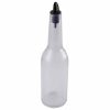 Clear K-Resin Flair Bottle - Enhance your liquid presentations with this high-quality, clear bottle for flair bartending. Perfect for online sales.