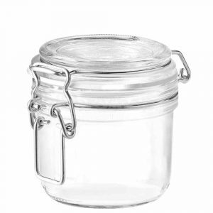 Premium 20cl Glass Jar with Clamp for Preserves - Elegant Design