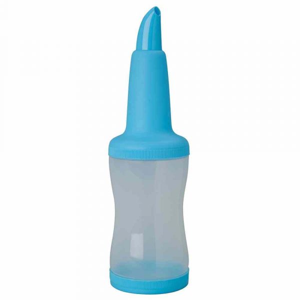 Premium 1L Plastic Freepour Blue Carrier, durable and versatile for easy pouring, ideal for transporting liquids.