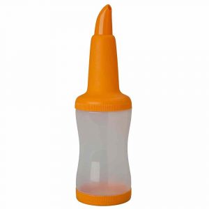 Premium 1L Plastic Laranja Carrier for Easy Pouring - Freepour - Ideal for Home and Professional Use