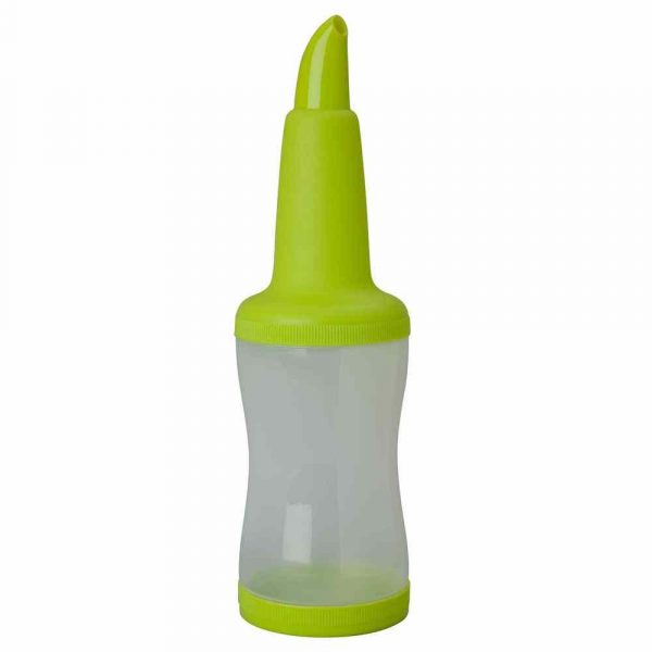 Stylish and durable FREEPOUR GREEN CARINER 1LT PLASTIC bottle for easy pouring, perfect for outdoor adventures, camping, and everyday use.