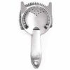Stainless Steel Hawthorne Strainer with 2 Ears for Professional Bartending - Durable and Sleek Bar Tool for Cocktails