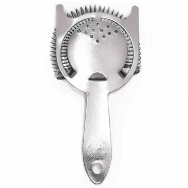 Stainless Steel Hawthorne Strainer with 2 Ears for Professional Bartending - Durable and Sleek Bar Tool for Cocktails