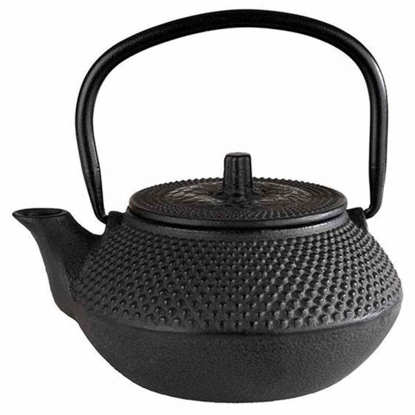 Asia-inspired 300ml iron teapot, durable and stylish option for tea lovers, perfect for brewing your favorite blends.