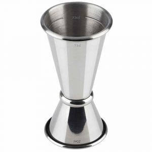 Stainless Steel Japanese Jigger - 20/40ml Capacity - Premium Bar Tool for Accurate Cocktail Measurements - Buy Online Now!
