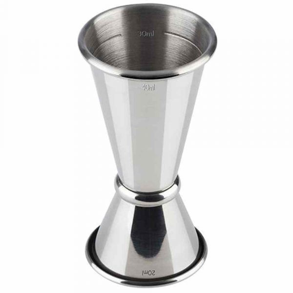 Stainless Steel Japanese Jigger - 20/40ml Capacity - Premium Bar Tool for Accurate Cocktail Measurements - Buy Online Now!