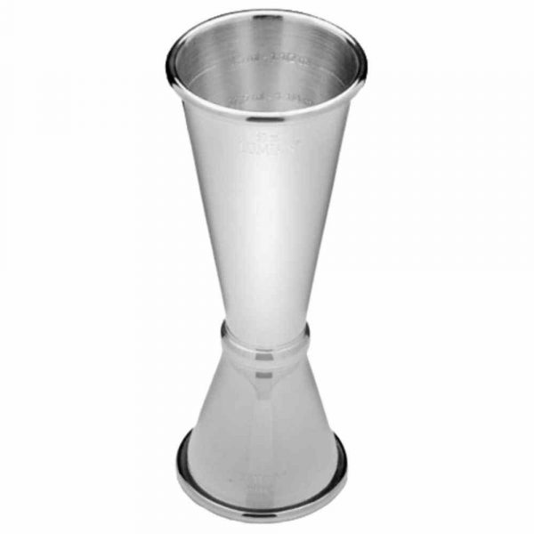 Japanese Jigger Argento 30/60 ml Stainless Steel Bar Tool for Precision Mixing Cocktails - Premium Quality Barware