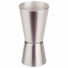 Premium Jigger Classic 20x40ml Brushed Stainless Steel Bar Tool for Accurate Cocktail Measurements - Durable and Stylish Bartending Accessory