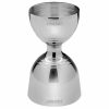 Premium Jigger Giove 30/60 ml Stainless Steel for Accurate Cocktails Mixing - Barware Essential for Bartenders
