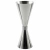 Premium Jigger Inox Ring 15-45ml for Precision Mixology - Stainless Steel Double Measurement Bar Tool for Bartenders and Home Cocktail Enthusiasts