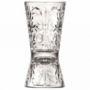 Premium Hourglass Tattoo Jigger 6CL-3CL for Perfect Cocktails - Stainless Steel Bar Tool for Bartenders and Cocktail Enthusiasts